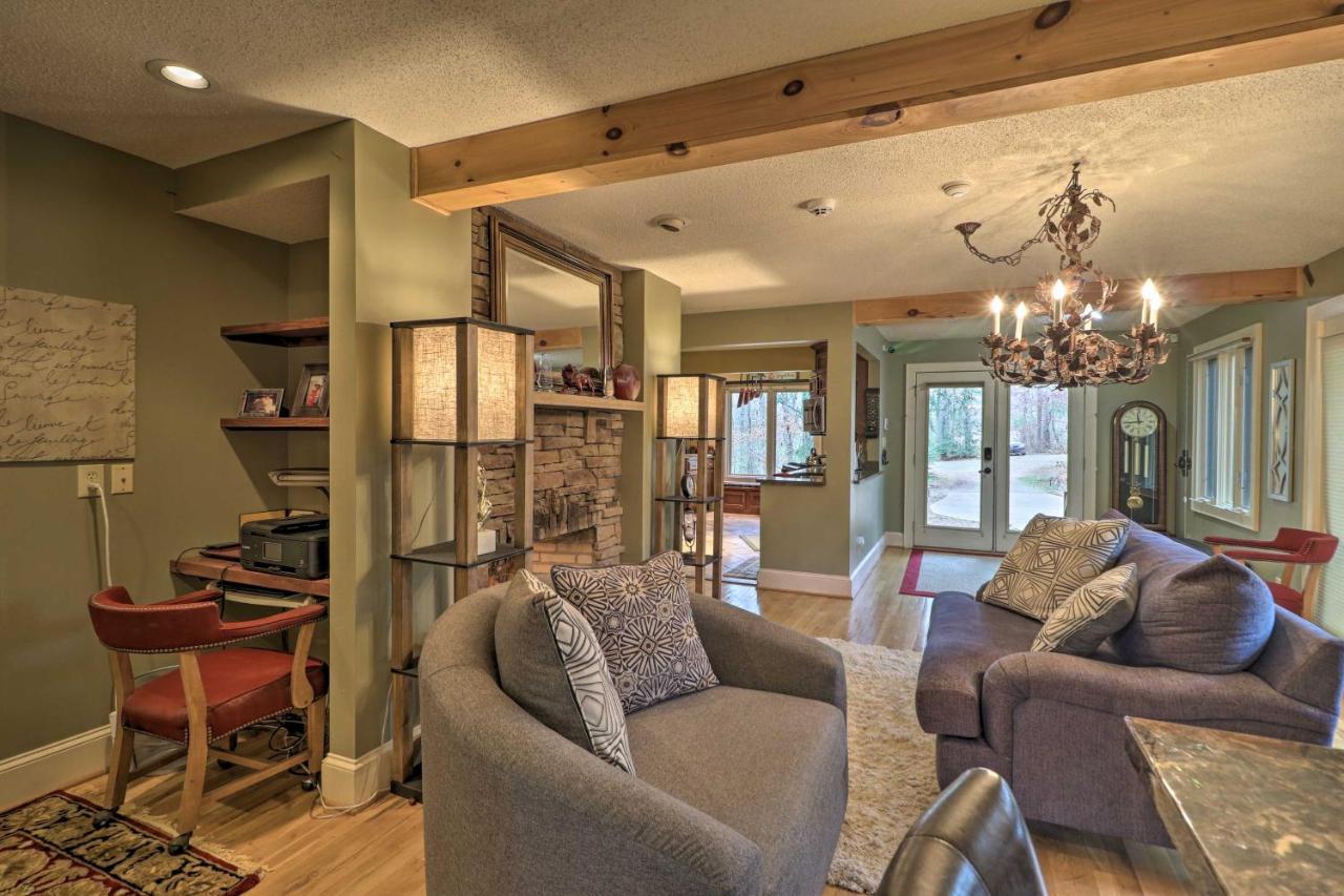 Cozy Conyers Cabin With Fireplace And Pool Table! Luaran gambar