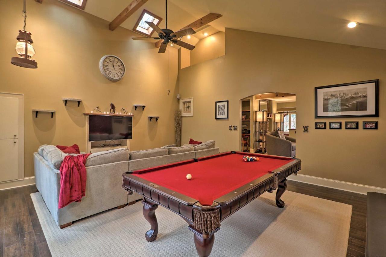 Cozy Conyers Cabin With Fireplace And Pool Table! Luaran gambar